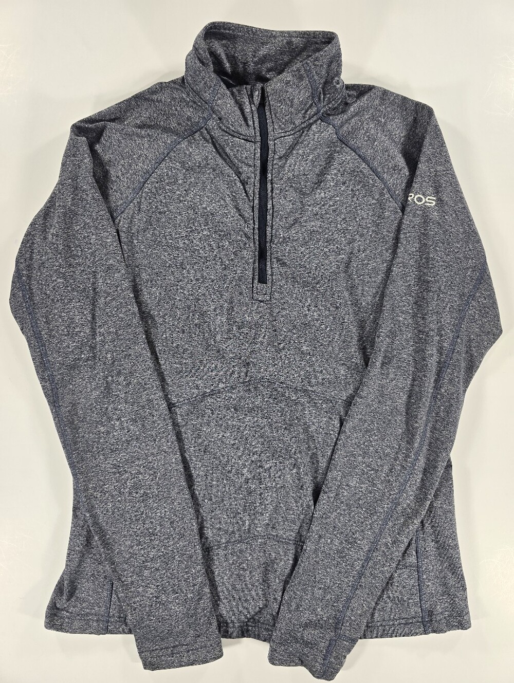 Oros Solarcore 1/4 Zip Womens Insulated Pullover Long Sleeve Shirt Large Winter
